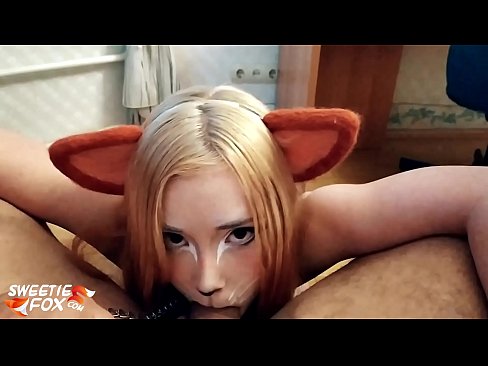 ❤️ Kitsune ingoia il cazzo e sborra in bocca ❤️ Super pornoal it.stroybassein.ru ️❤